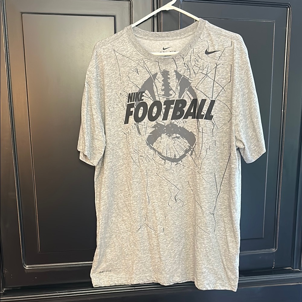 Nike Men's Gray Football T-Shirt